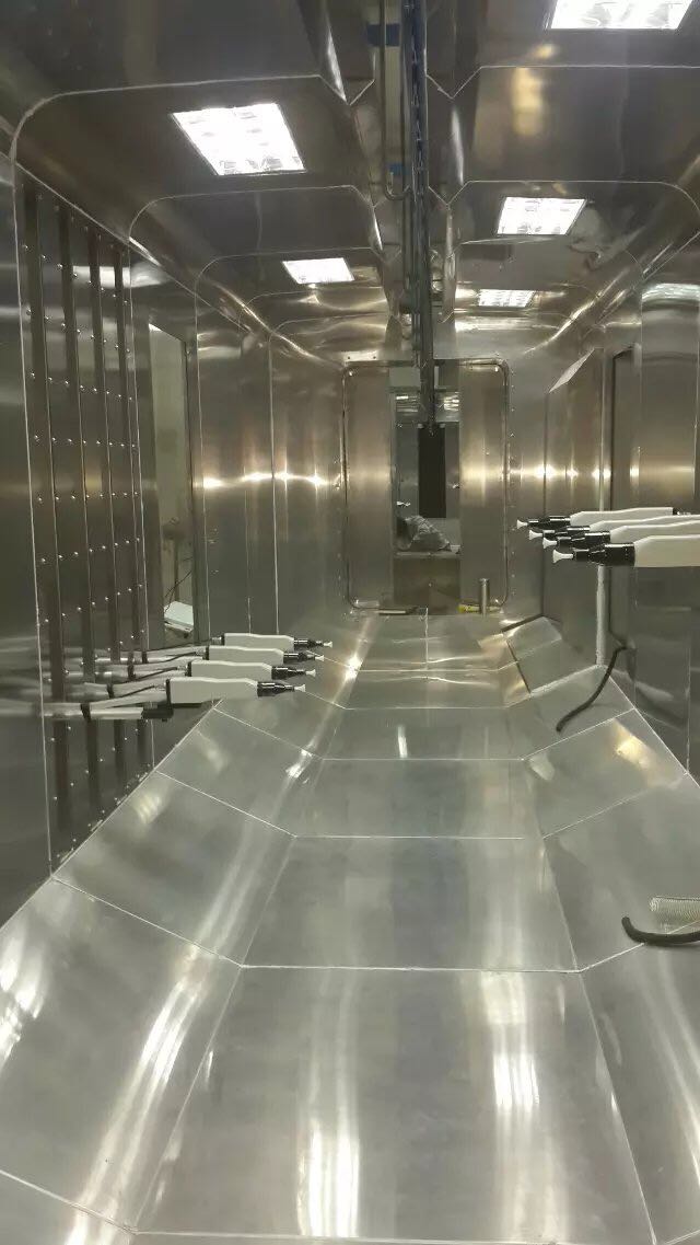 不銹鋼自動噴粉室